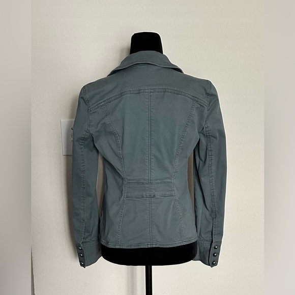 White House Black Market Slate Utility Jacket - Picture 3 of 16